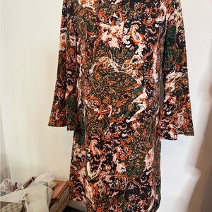 Wayf Multicolor Long Sleeve Dress